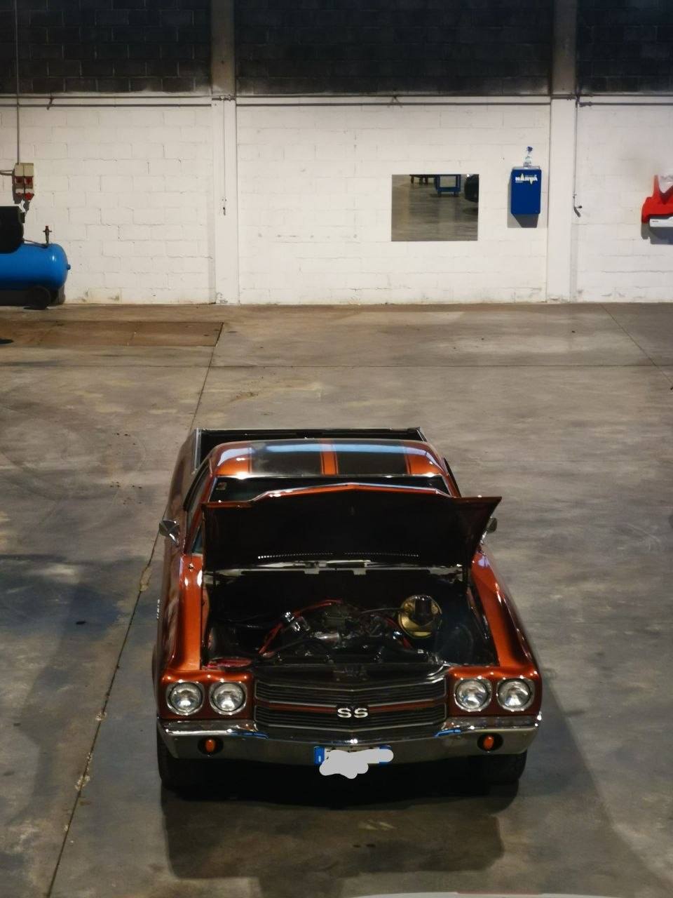 Chevrolet Chevelle SS restaurata in officina